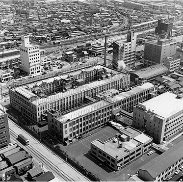 Photo of The Daini Seikosha Factory in the 1960s