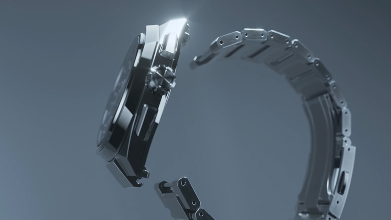 Movie of Seiko Astron GPS Solar Dual-Time Chronograph