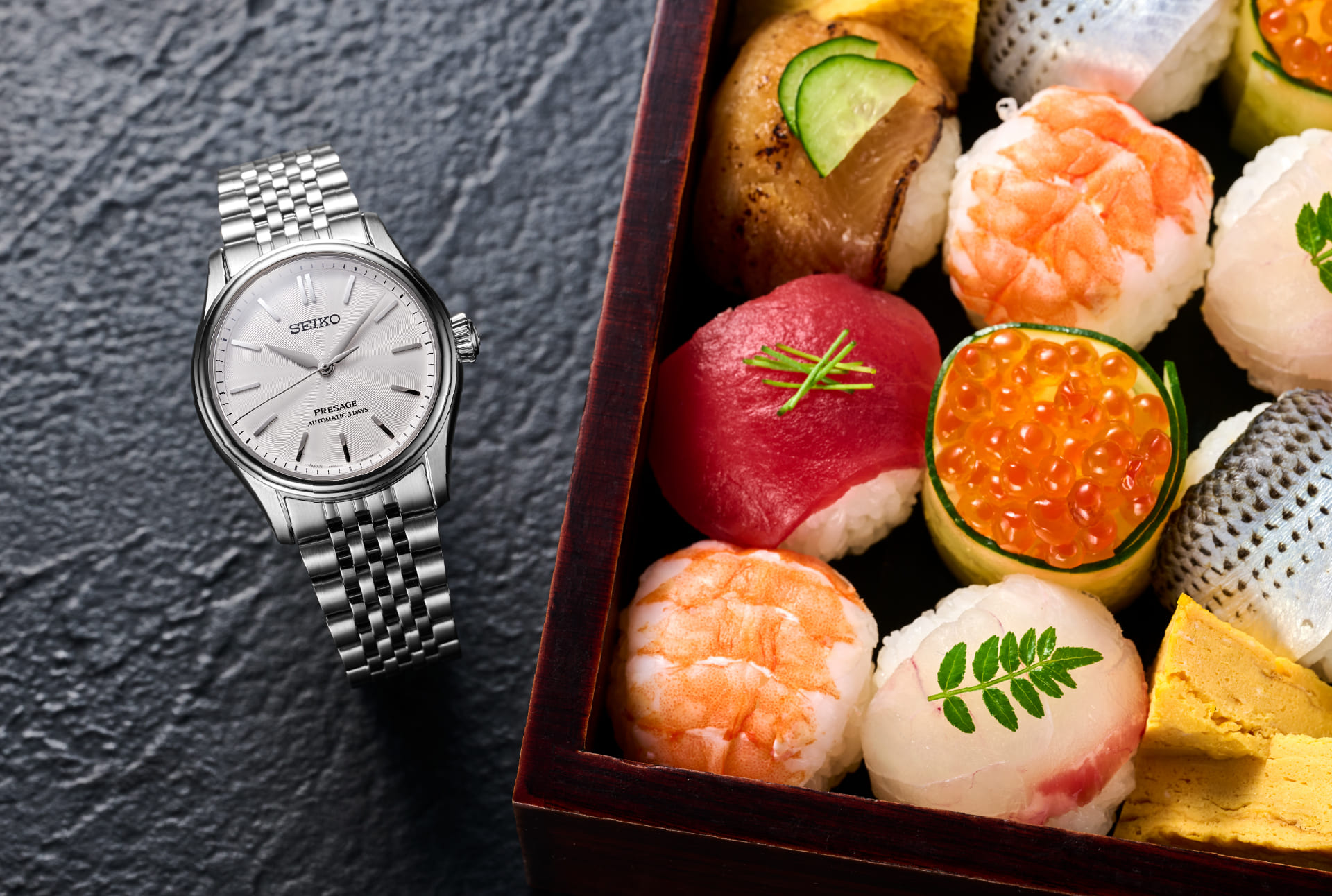 Poto of temari sushi