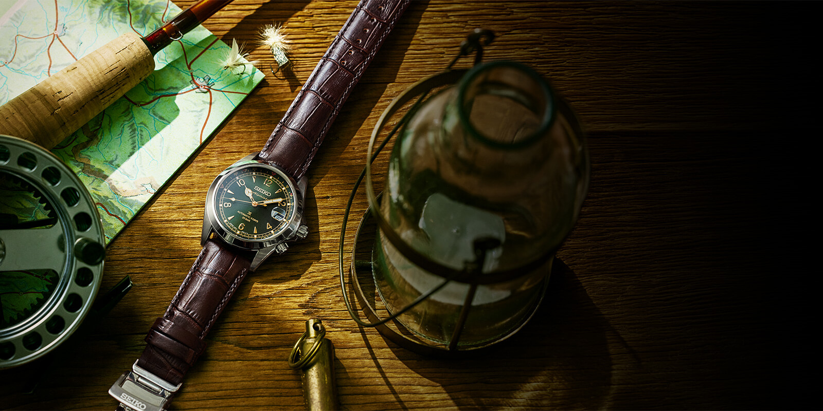 Photo of SPB507 Seiko Prospex Leather Strap